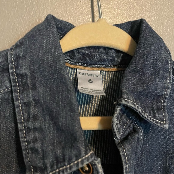 Carter’s Denim Button Down Shirt - Picture 3 of 5